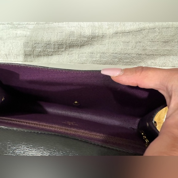 Louis Vuitton Authentic Vintage Epi Art Deco Clutch in Black-EUC! - Picture 3 of 9